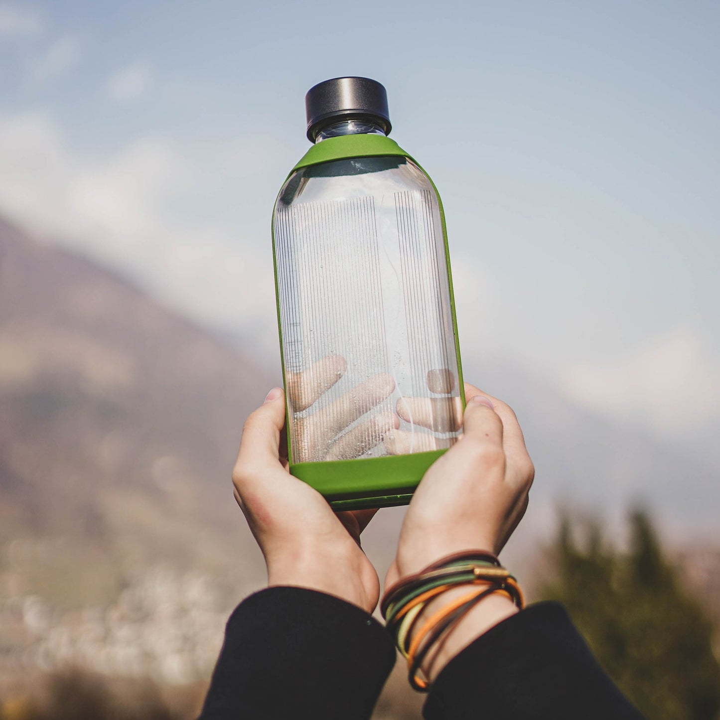 Flache Feinsam Trinkflasche "Einzigartigkeit" Bundle